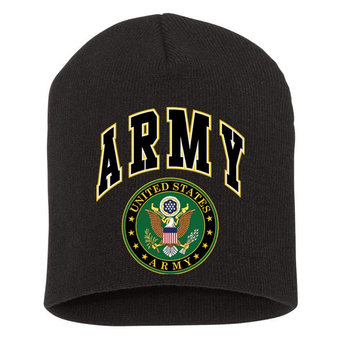 U.S. Army Seal Short Acrylic Beanie