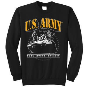 U.S. Army Tank Duty Honor Loyalty Sweatshirt