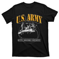 U.S. Army Tank Duty Honor Loyalty T-Shirt