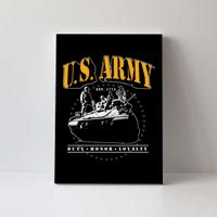 U.S. Army Tank Duty Honor Loyalty Canvas