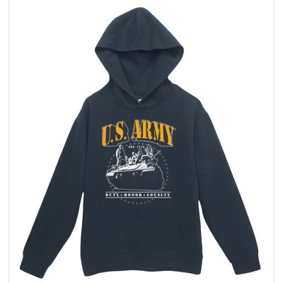 U.S. Army Tank Duty Honor Loyalty Urban Pullover Hoodie