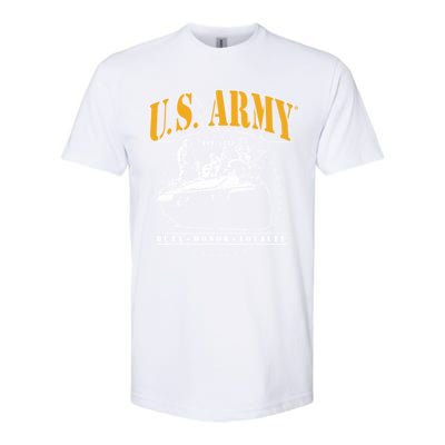 U.S. Army Tank Duty Honor Loyalty Softstyle CVC T-Shirt