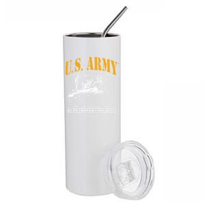 U.S. Army Tank Duty Honor Loyalty Stainless Steel Tumbler