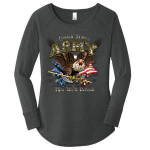 U.S. Army This We Will Defend Women's Perfect Tri Tunic Long Sleeve Shirt