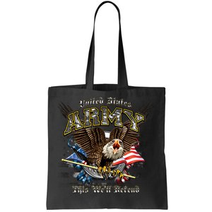 U.S. Army This We Will Defend Tote Bag