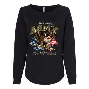 U.S. Army This We Will Defend Womens California Wash Sweatshirt