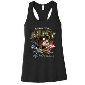 U.S. Army This We Will Defend Women's Racerback Tank