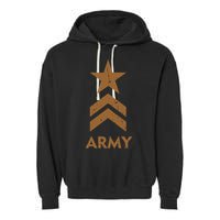 U.S. Army Vintage Distressed Garment-Dyed Fleece Hoodie