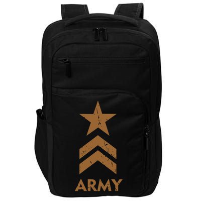 U.S. Army Vintage Distressed Impact Tech Backpack