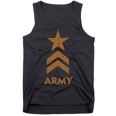 U.S. Army Vintage Distressed Tank Top