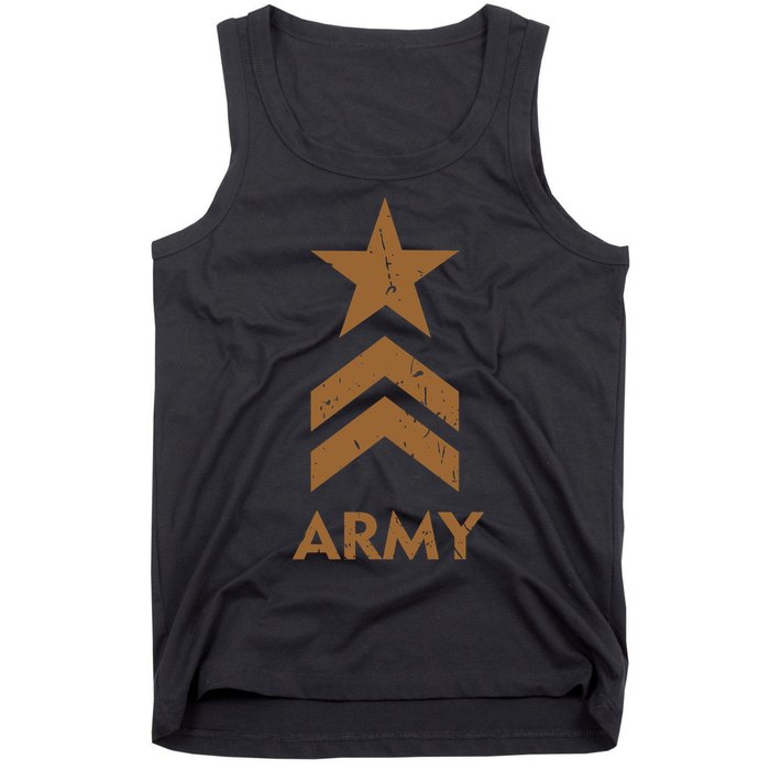 U.S. Army Vintage Distressed Tank Top