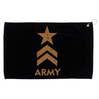 U.S. Army Vintage Distressed Grommeted Golf Towel