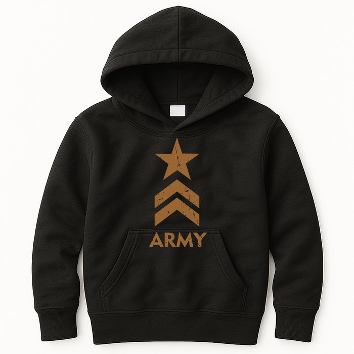 U.S. Army Vintage Distressed Kids Hoodie