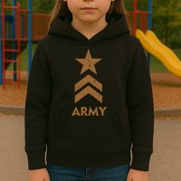 U.S. Army Vintage Distressed Kids Hoodie