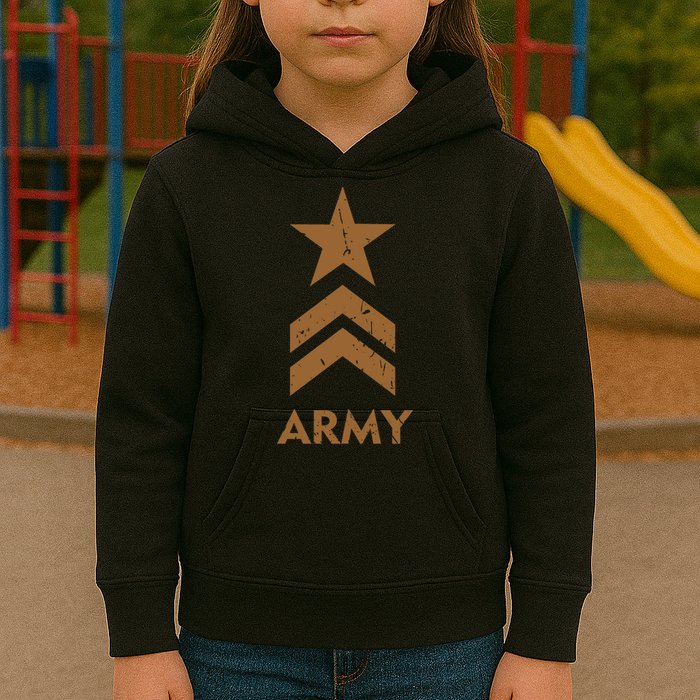 U.S. Army Vintage Distressed Kids Hoodie