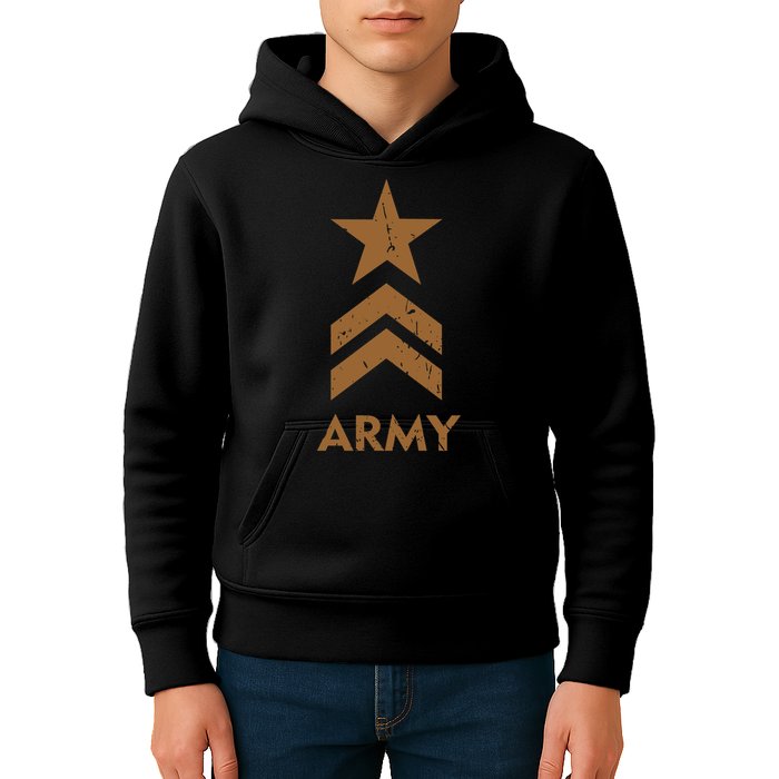 U.S. Army Vintage Distressed Kids Hoodie