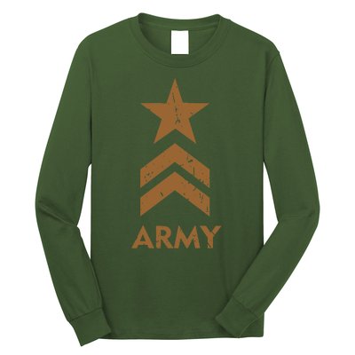 U.S. Army Vintage Distressed Long Sleeve Shirt