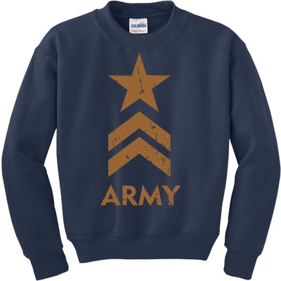 U.S. Army Vintage Distressed Kids Sweatshirt