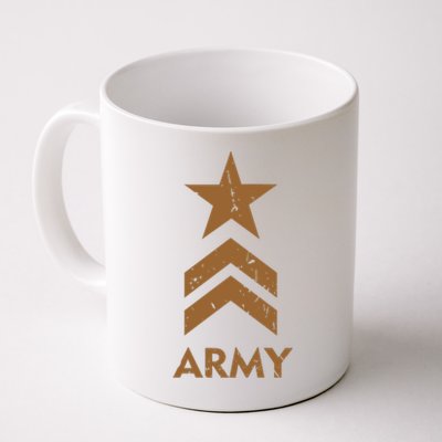 U.S. Army Vintage Distressed Coffee Mug