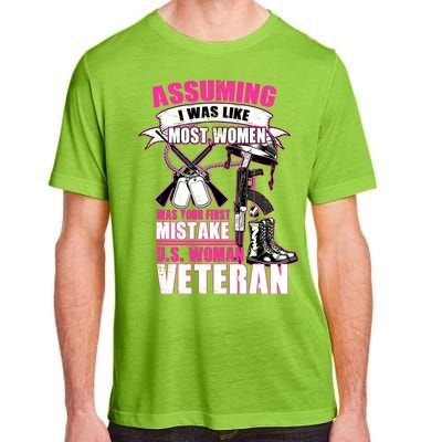 U.S. Woman Veteran Adult ChromaSoft Performance T-Shirt