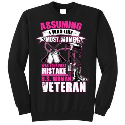 U.S. Woman Veteran Sweatshirt