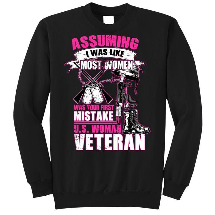 U.S. Woman Veteran Sweatshirt