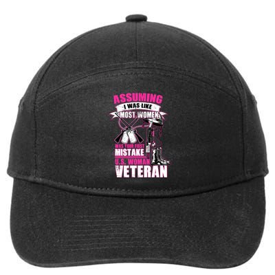 U.S. Woman Veteran 7-Panel Snapback Hat