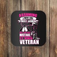 U.S. Woman Veteran Coaster