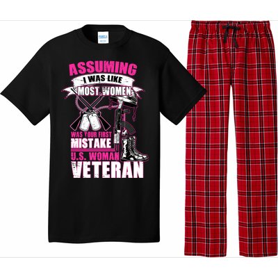 U.S. Woman Veteran Pajama Set