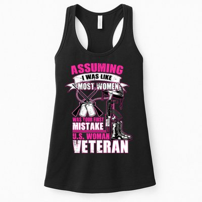 U.S. Woman Veteran Womens Tank Top