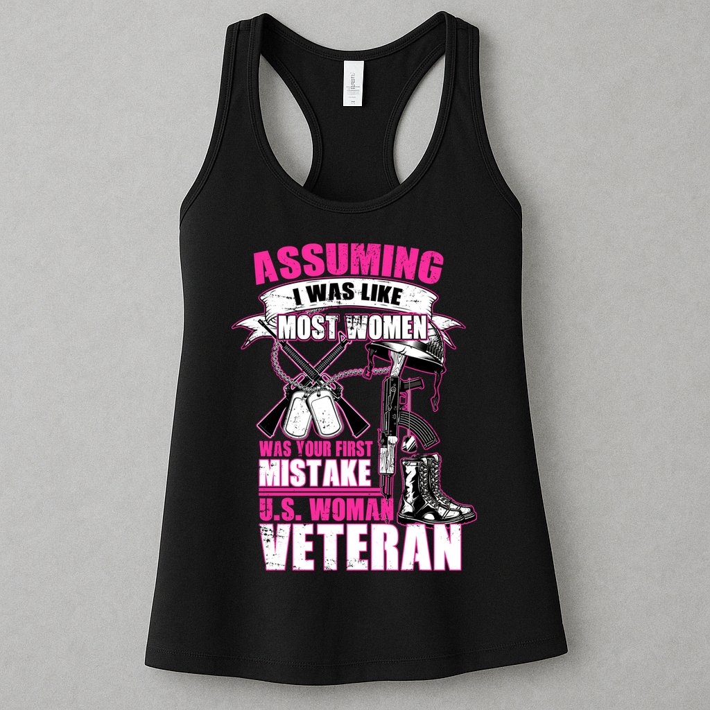 U.S. Woman Veteran Womens Tank Top
