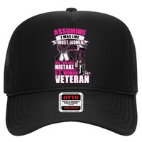 U.S. Woman Veteran Trucker Hat