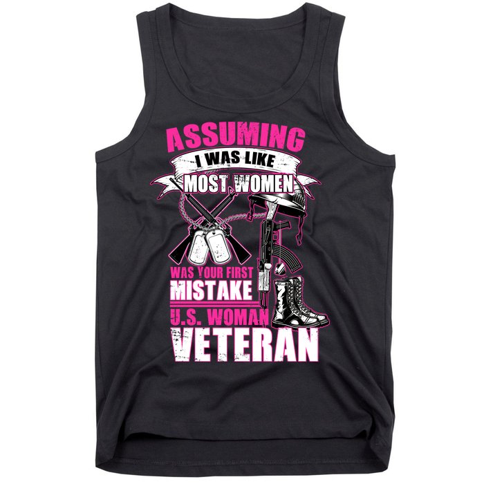 U.S. Woman Veteran Tank Top