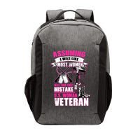 U.S. Woman Veteran Vector Backpack