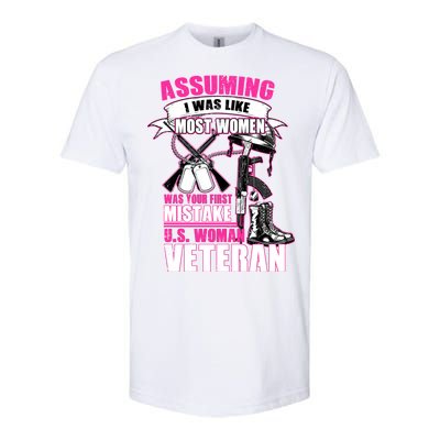 U.S. Woman Veteran Softstyle® CVC T-Shirt