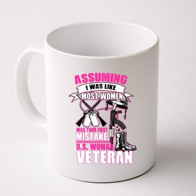 U.S. Woman Veteran Coffee Mug