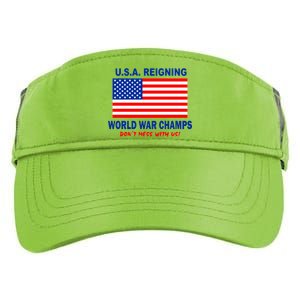 U.S.A. Reigning World War Champs Adult Drive Performance Visor