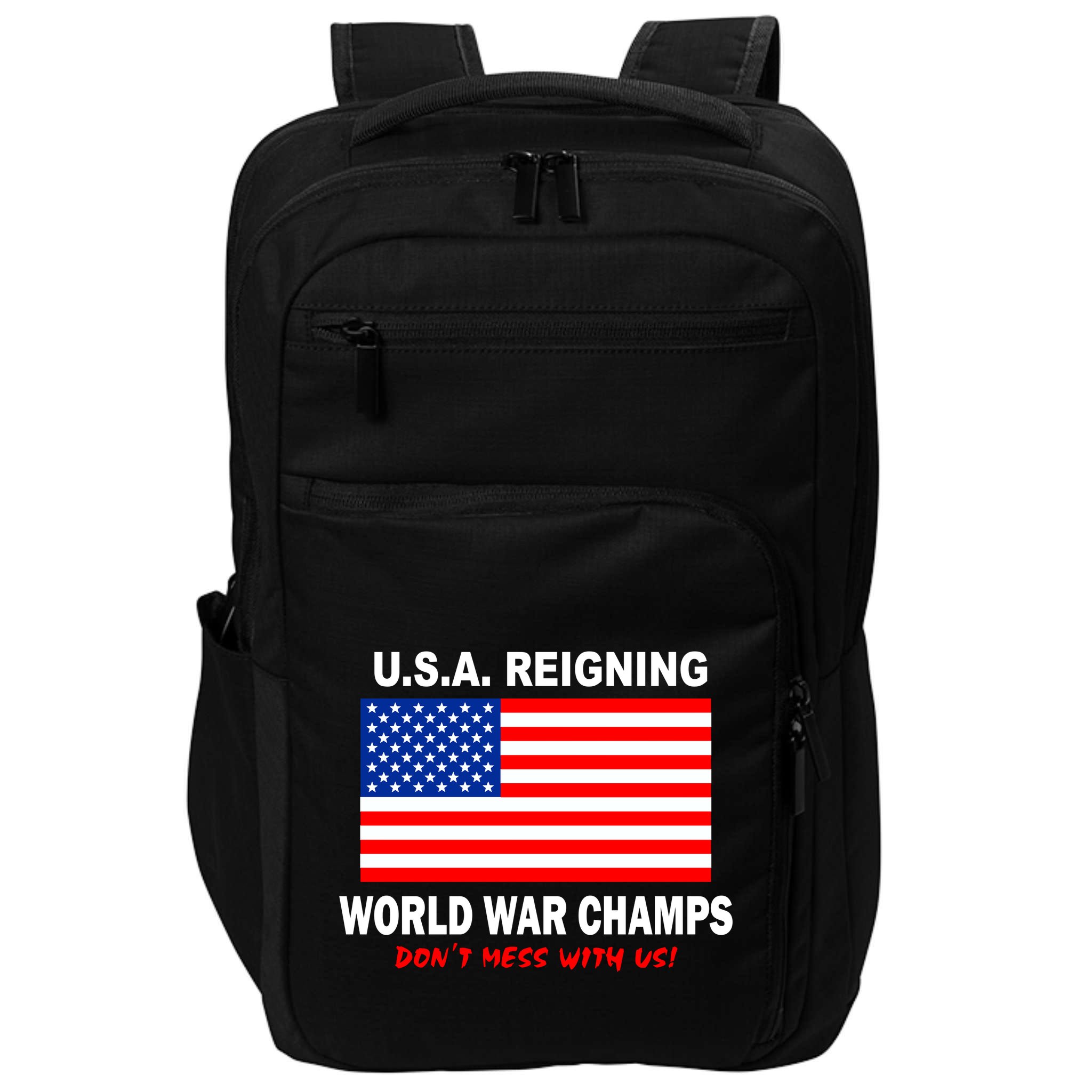 U.S.A. Reigning World War Champs Impact Tech Backpack