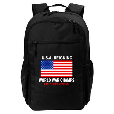 U.S.A. Reigning World War Champs Backpack