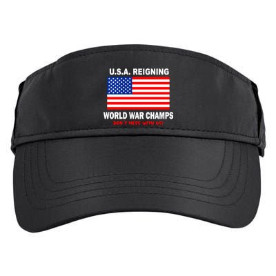 U.S.A. Reigning World War Champs Adult Drive Performance Visor