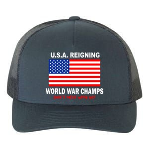 U.S.A. Reigning World War Champs Yupoong Adult 5-Panel Trucker Hat