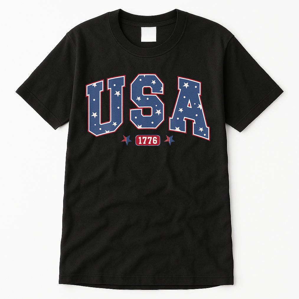 Usa 1776 4th Of July Independence Day Tall T-Shirt