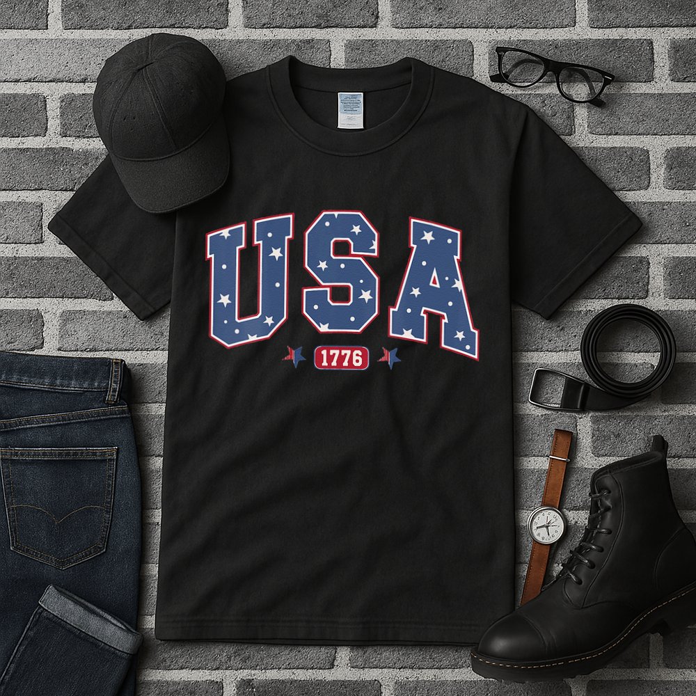 Usa 1776 4th Of July Independence Day Tall T-Shirt