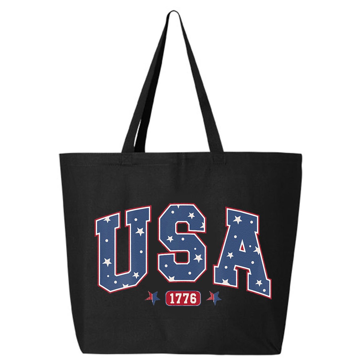 Usa 1776 4th Of July Independence Day 25L Jumbo Tote