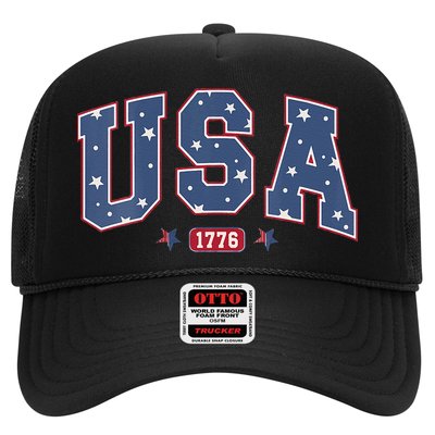 Usa 1776 4th Of July Independence Day Trucker Hat