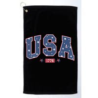 Usa 1776 4th Of July Independence Day Golf Towel