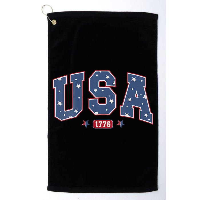 Usa 1776 4th Of July Independence Day Golf Towel