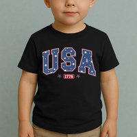 Usa 1776 4th Of July Independence Day Toddler T-Shirt