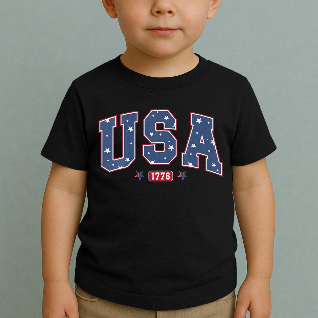 Usa 1776 4th Of July Independence Day Toddler T-Shirt