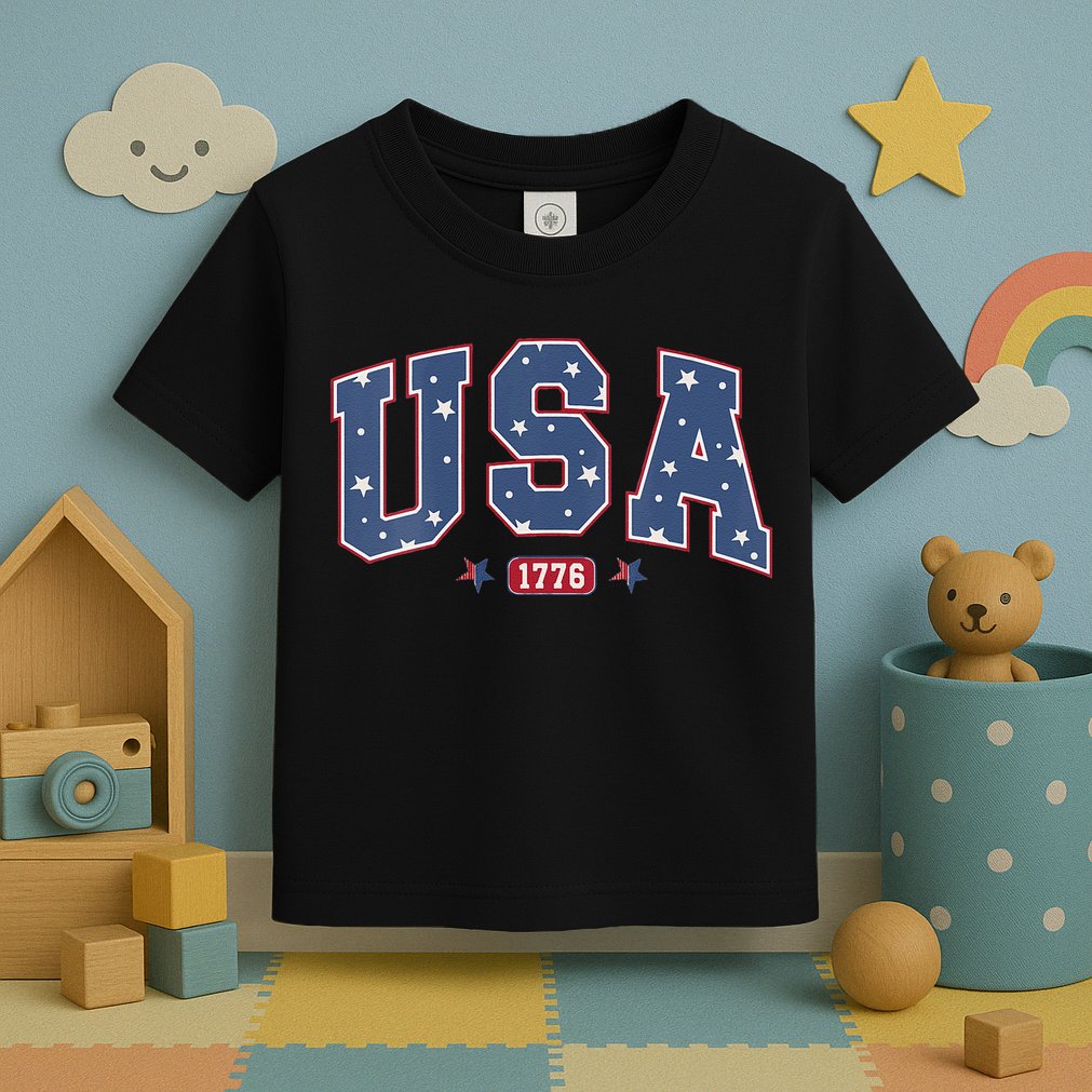 Usa 1776 4th Of July Independence Day Toddler T-Shirt